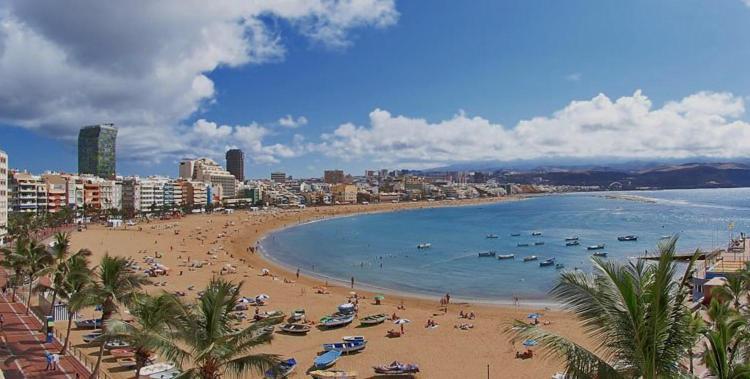 Atico Luxury Vista Mar Las Canteras Las Palmas de Gran Canaria Bagian luar foto