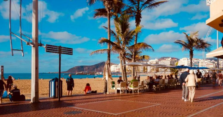 Atico Luxury Vista Mar Las Canteras Las Palmas de Gran Canaria Bagian luar foto